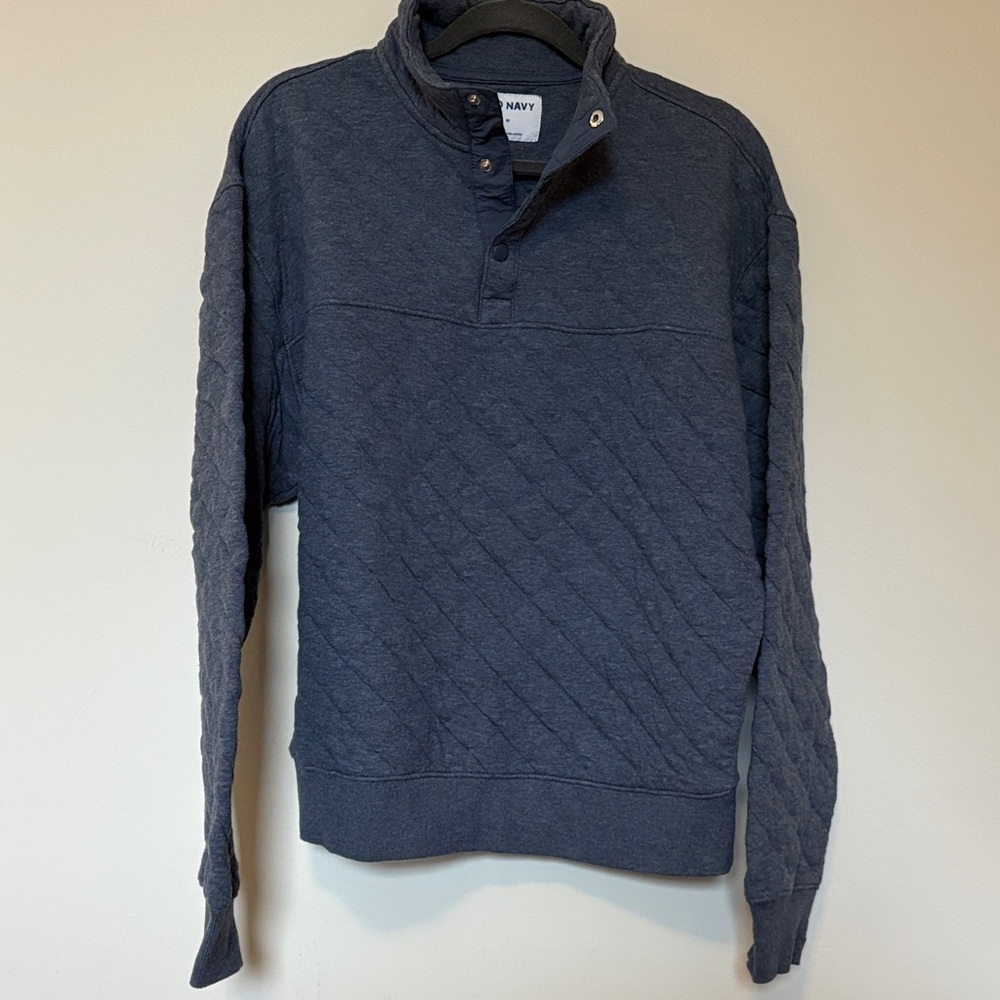 Men’s Old Navy Quilted Pull Over Size Medium